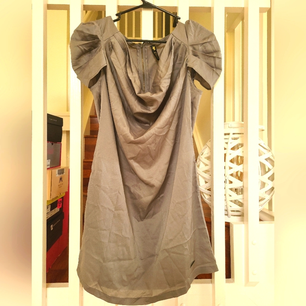 Ruche Front Dress